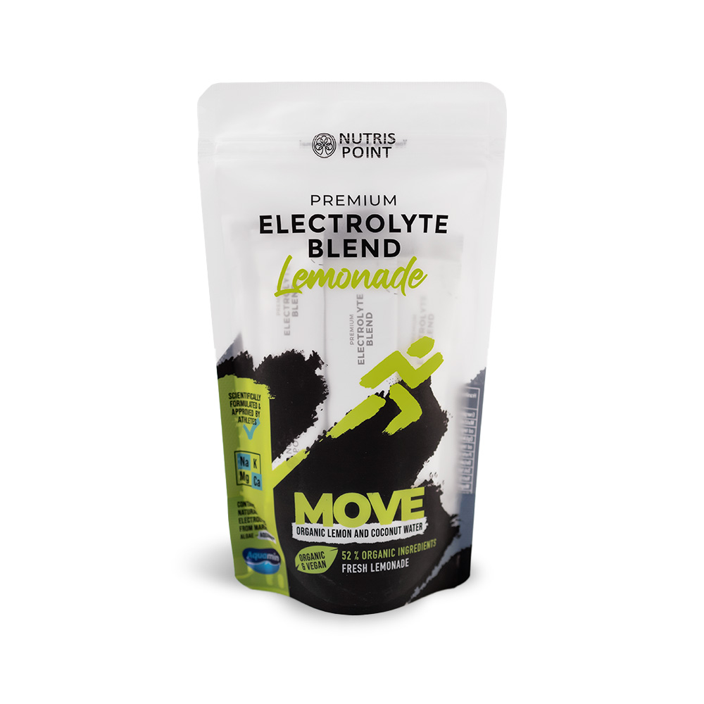 Premium Electrolyte Blend - okus Limona, 14 kos