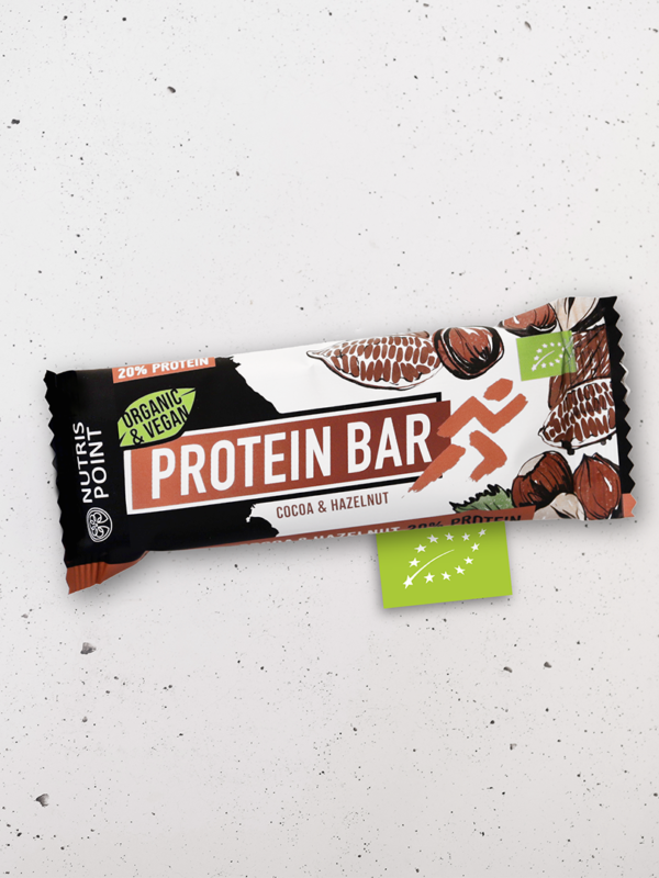 Organic Protein Bar MOVE - Kakav & Lešnik