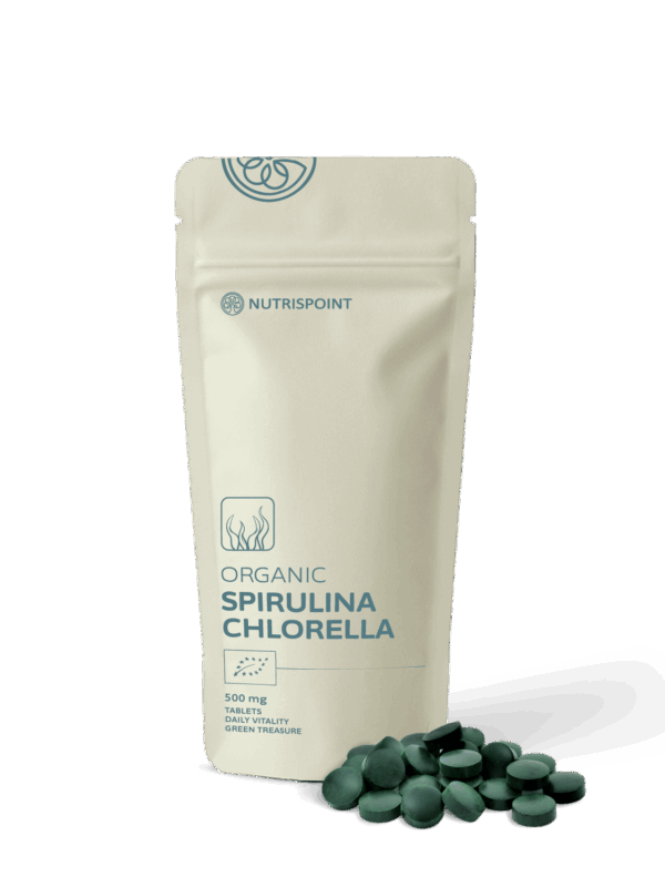 Organic Spirulina + Chlorella tablete | Prehransko dopolnilo